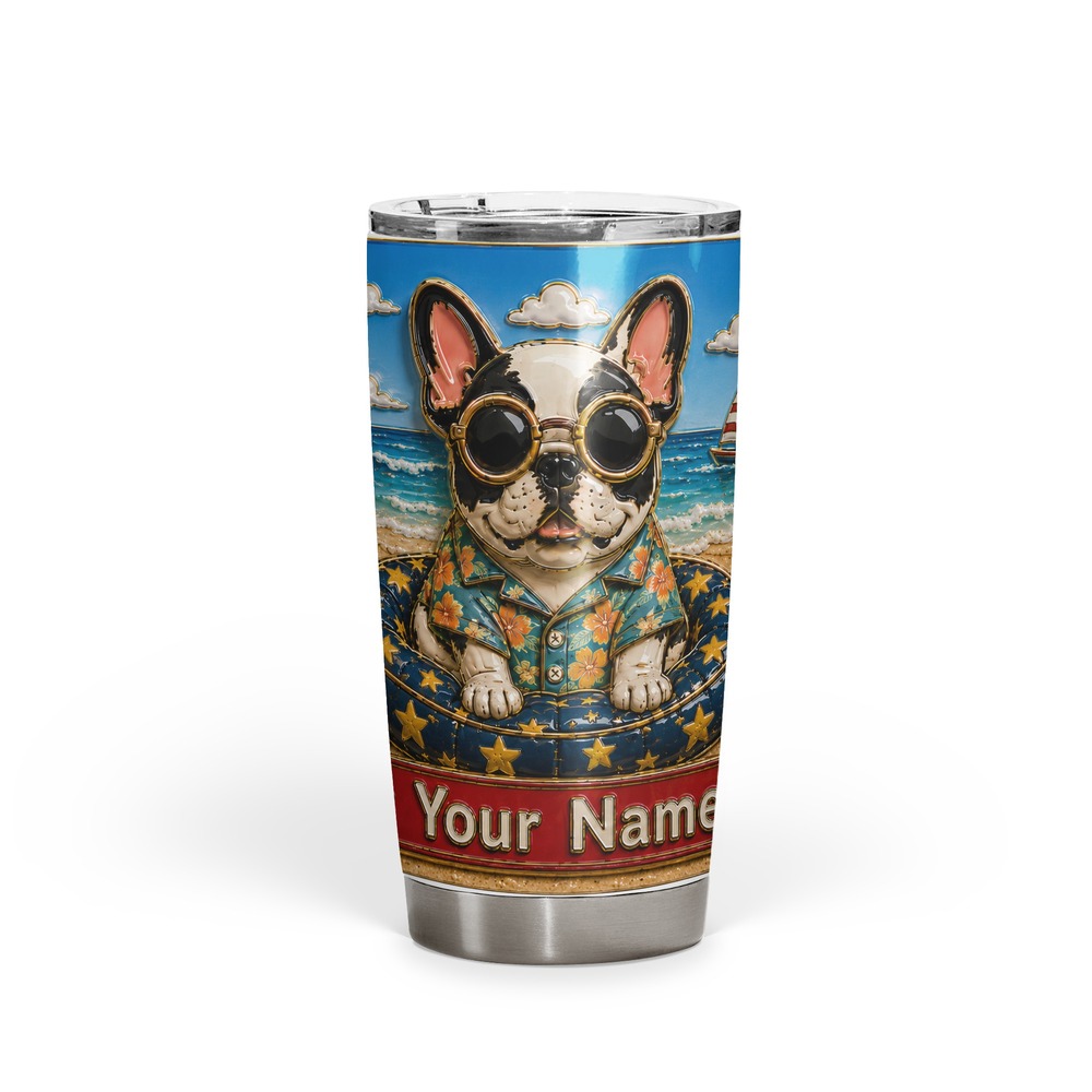Custom Relaxed dog tumbler
