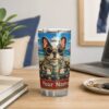 Personalized Relaxed dog tumbler