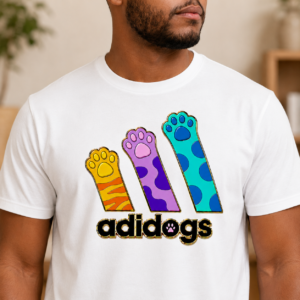 Personalized adidog men t-shirt