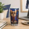 Custom spiderman dog tumbler