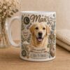 custom love never fades dog memorial mug (left view)
